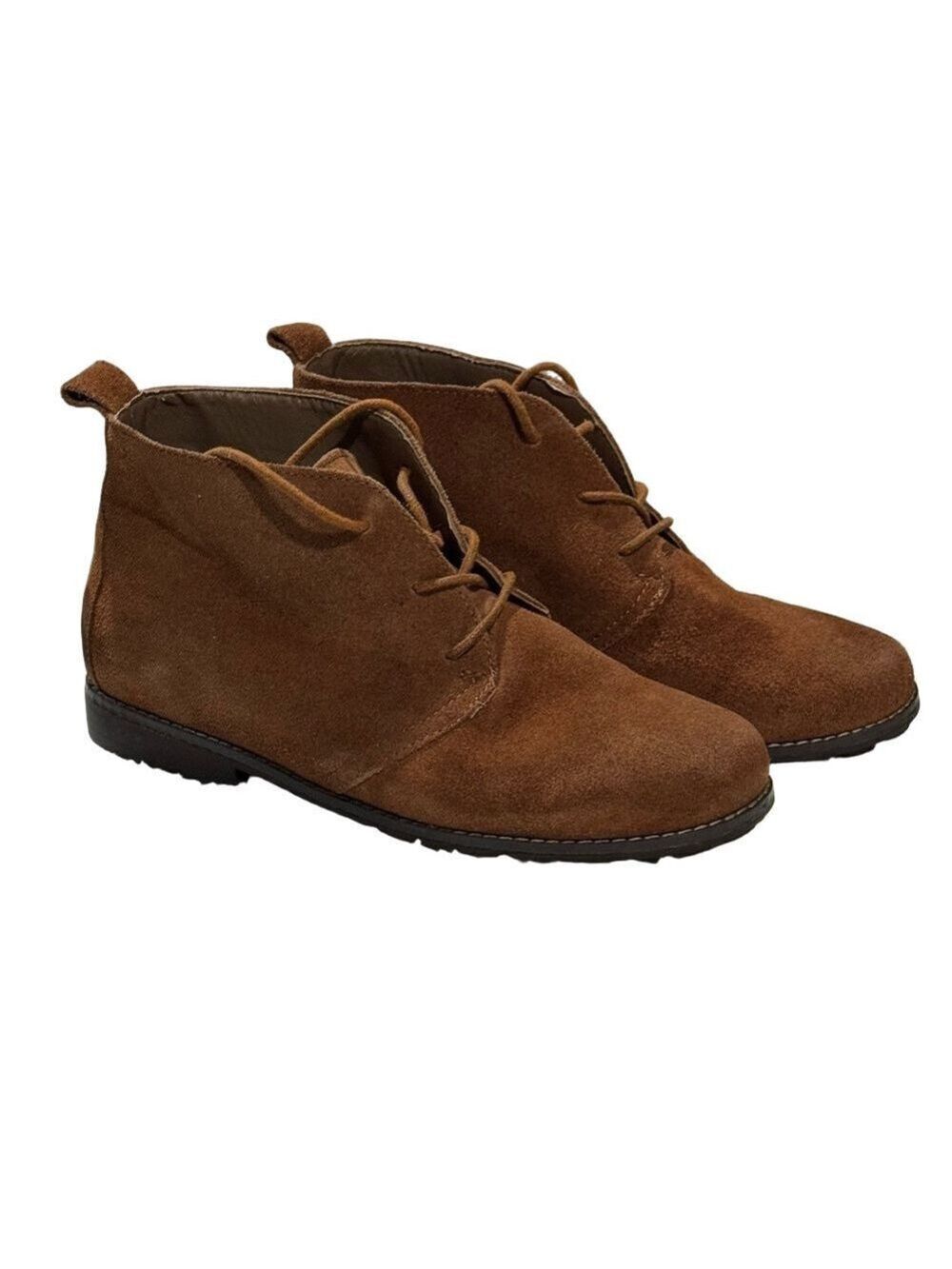 Hey Dude Brown Leather Albany Chukka Boots Size 7